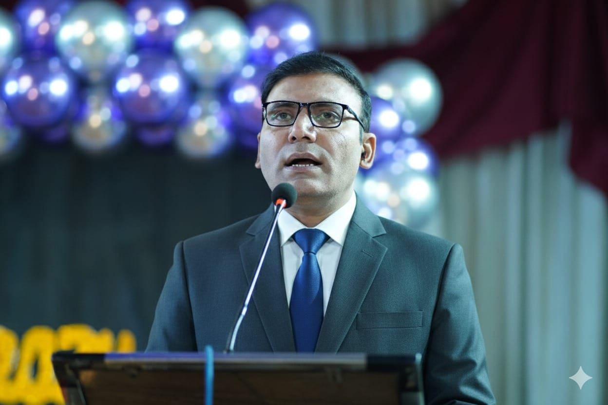Dr. Waqas A. Khan speaking at an event